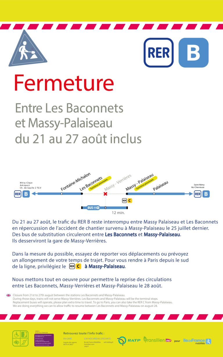 Les Travaux à Venir Sur Le RER B