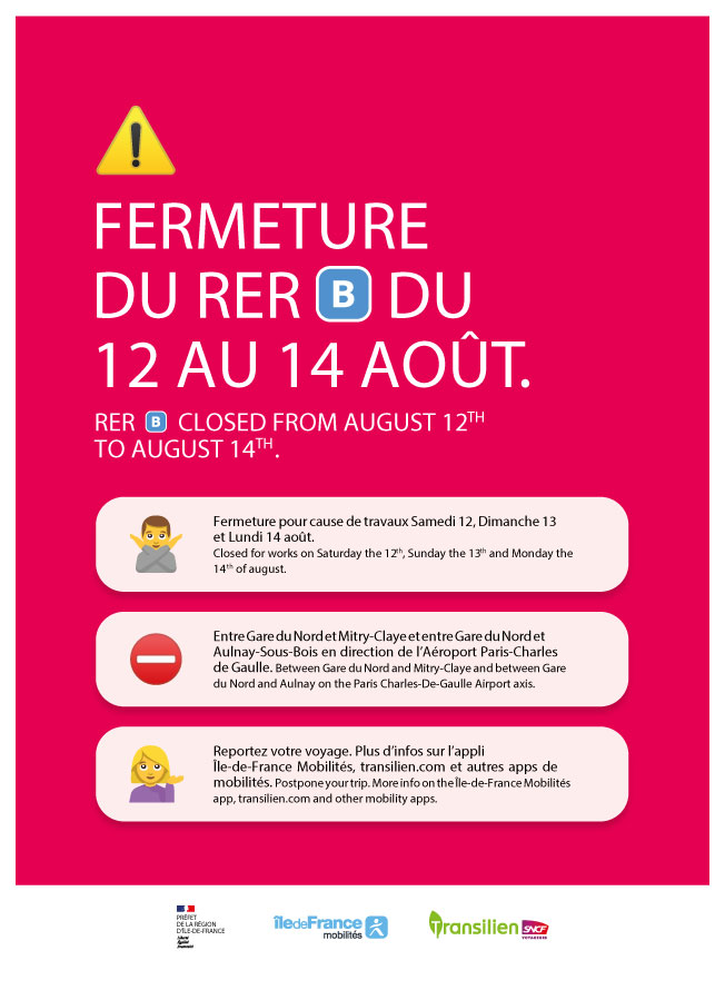 Les Travaux à Venir Sur Le RER B